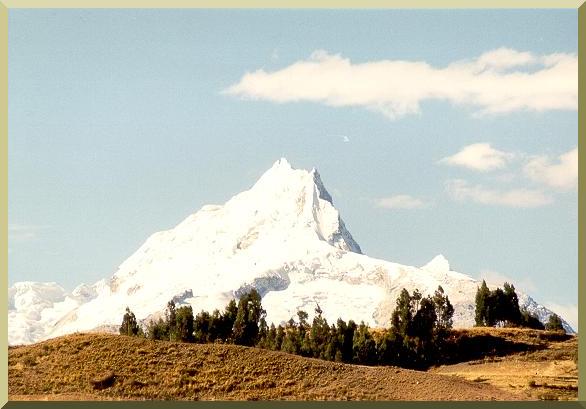 La Cordillera Blanca, en Ancash, Peru