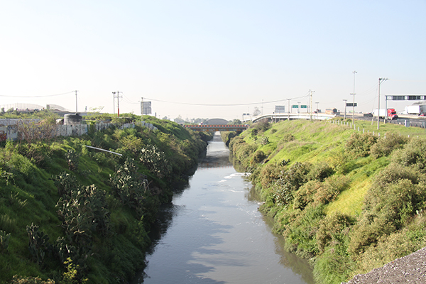 Gran Canal del Desagüe, Ecatepec, near Mexico City, Mexico (2015)