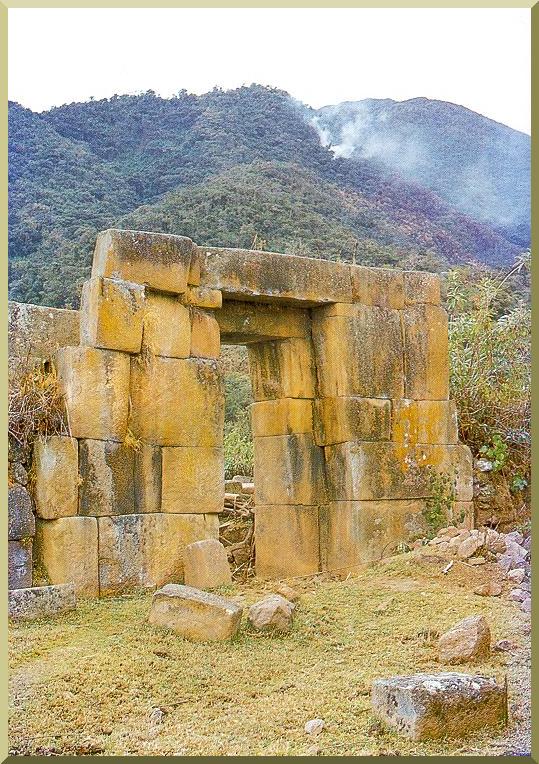 Inca center at Chuquibamba